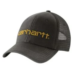 Carhartt Hats: 101195 306 Peat Dunmore Mesh Back Cap