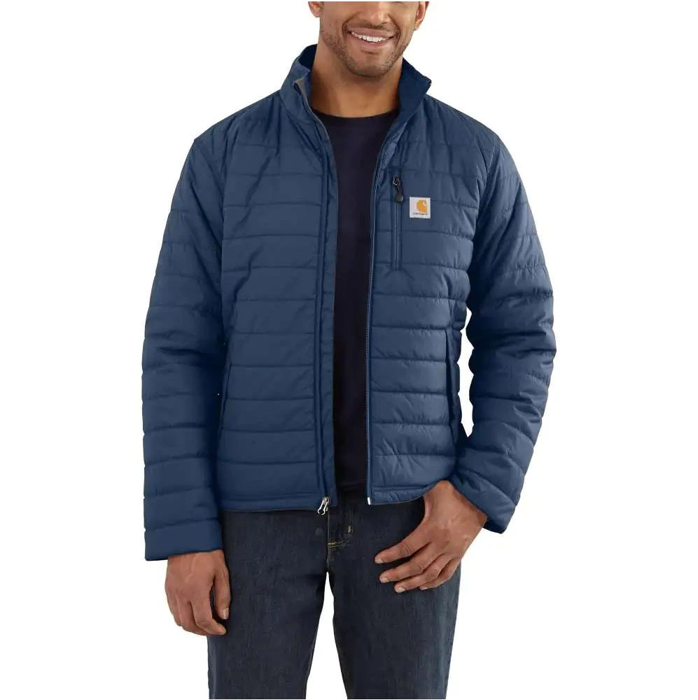 Carhartt Jacket: Men's 102208 476 Dark Blue Rain Defender Relaxed Fit Lightweight Insulated Jacket 3 Carhartt Jacket: Men's 102208 476 Dark Blue Rain Defender Relaxed Fit Lightweight Insulated Jacket