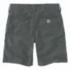 Carhartt Shorts: Men's 102514-ELM ELM Rugged Flex Rigby Shorts -Carhartt 102514 elm back ms21