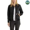 Carhartt Jacket: Women's 102524 001 Black Crawford Bomber Jacket 1 Carhartt Jacket: Women's 102524 001 Black Crawford Bomber Jacket -Carhartt 102524001