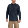 Carhartt Shirt Men's: 102538 412 Navy Long Sleeve Rugged Professional -Carhartt 102538412