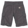 Carhartt Shorts: Men's 103543-029 Shadow Force Broxton Cargo Shorts -Carhartt 103543 029 back ms21