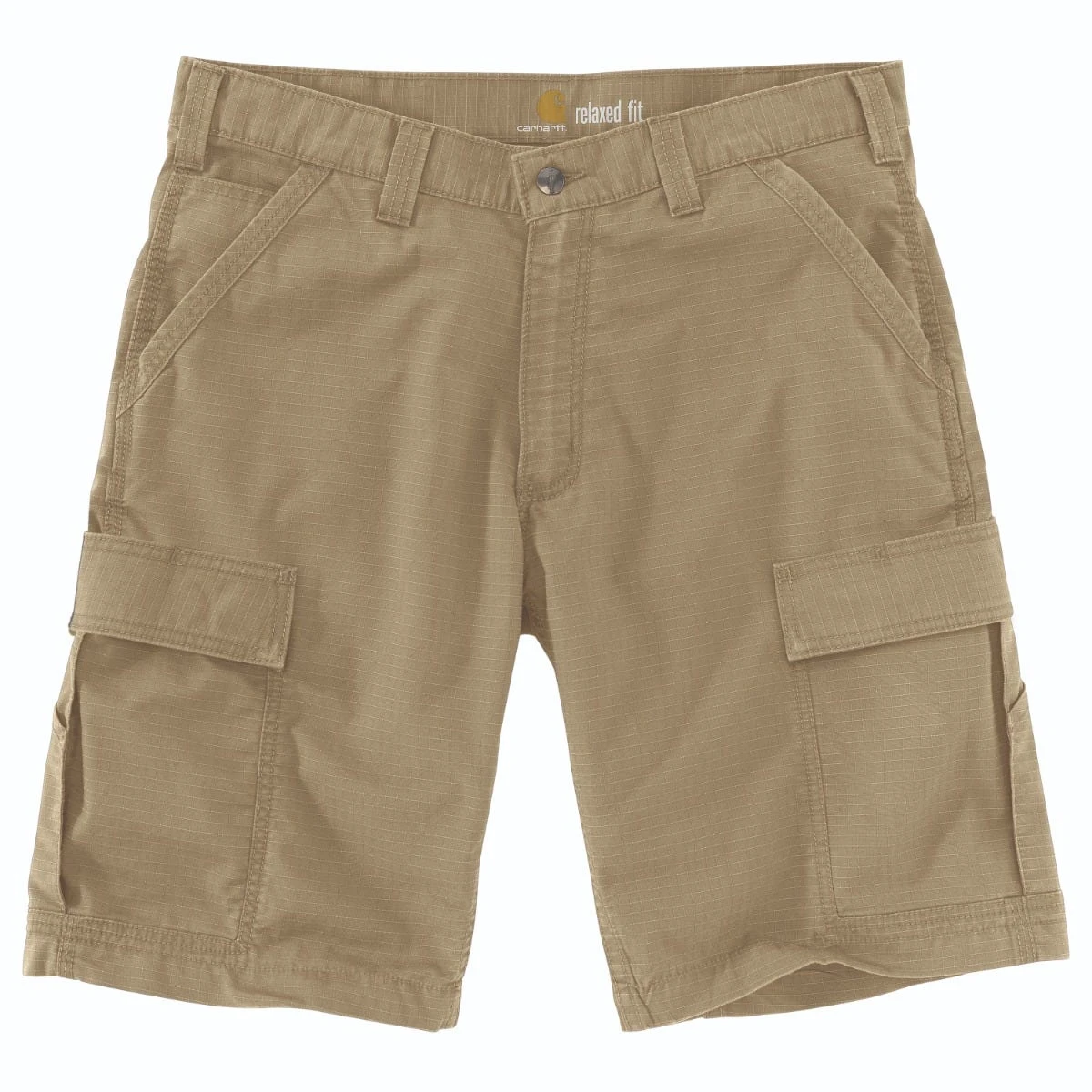 Carhartt Shorts: Men's 103543 253 Dark Khaki Force Broxton Cargo Shorts 4 Carhartt Shorts: Men's 103543 253 Dark Khaki Force Broxton Cargo Shorts - Image 2