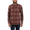Carhartt Workwear: Men's 103820 224 Rugged Flex Hamilton Plaid LS Shirt 1 Carhartt Workwear: Men's 103820 224 Rugged Flex Hamilton Plaid LS Shirt -Carhartt 103820224