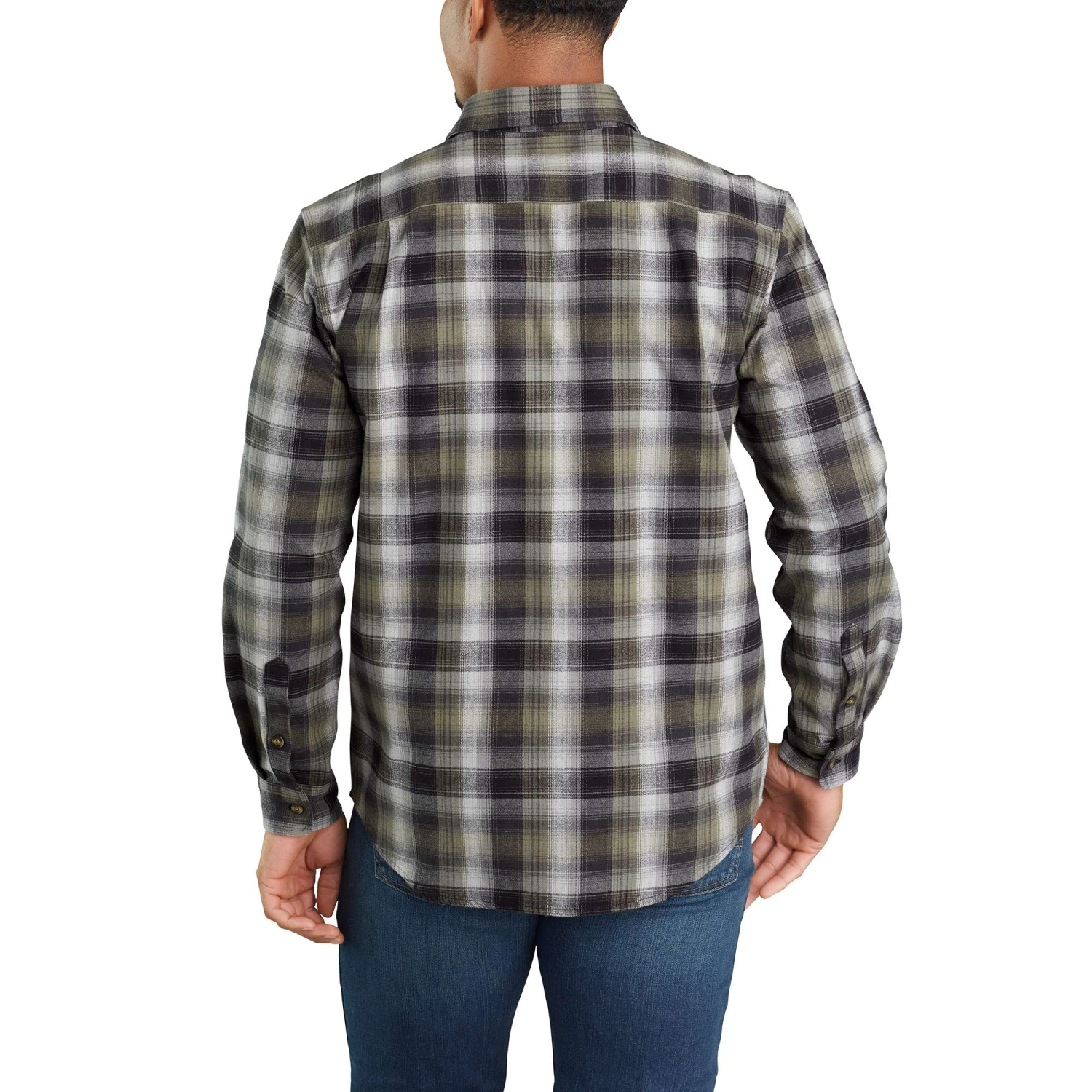Carhartt Workwear: Men's 103822 001 Hubbard Flannel LS Shirt 3 Carhartt Workwear: Men's 103822 001 Hubbard Flannel LS Shirt