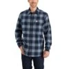 Carhartt Workwear: Men's 103822 437 Hubbard Flannel LS Shirt -Carhartt 103822437