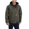 Carhartt Outerwear: Men's 104050 MOS Washed Duck Insulated Loose Fit Active Jacket -Carhartt 104050mos