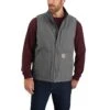 Carhartt Vest: Men's 104277 GVL Gravel Washed Duck Sherpa Lined Mock Vest 2 Carhartt Vest: Men's 104277 GVL Gravel Washed Duck Sherpa Lined Mock Vest -Carhartt 104277gvl