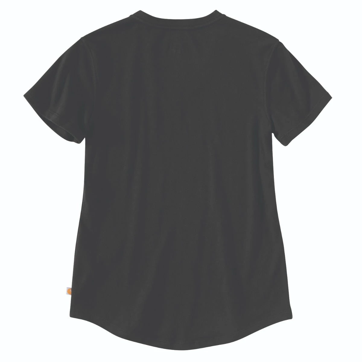 Carhartt Shirts: Women's 104406 N04 Black Relaxed Fit V Neck Short Sleeve T-Shirt 3 Carhartt Shirts: Women's 104406 N04 Black Relaxed Fit V Neck Short Sleeve T-Shirt