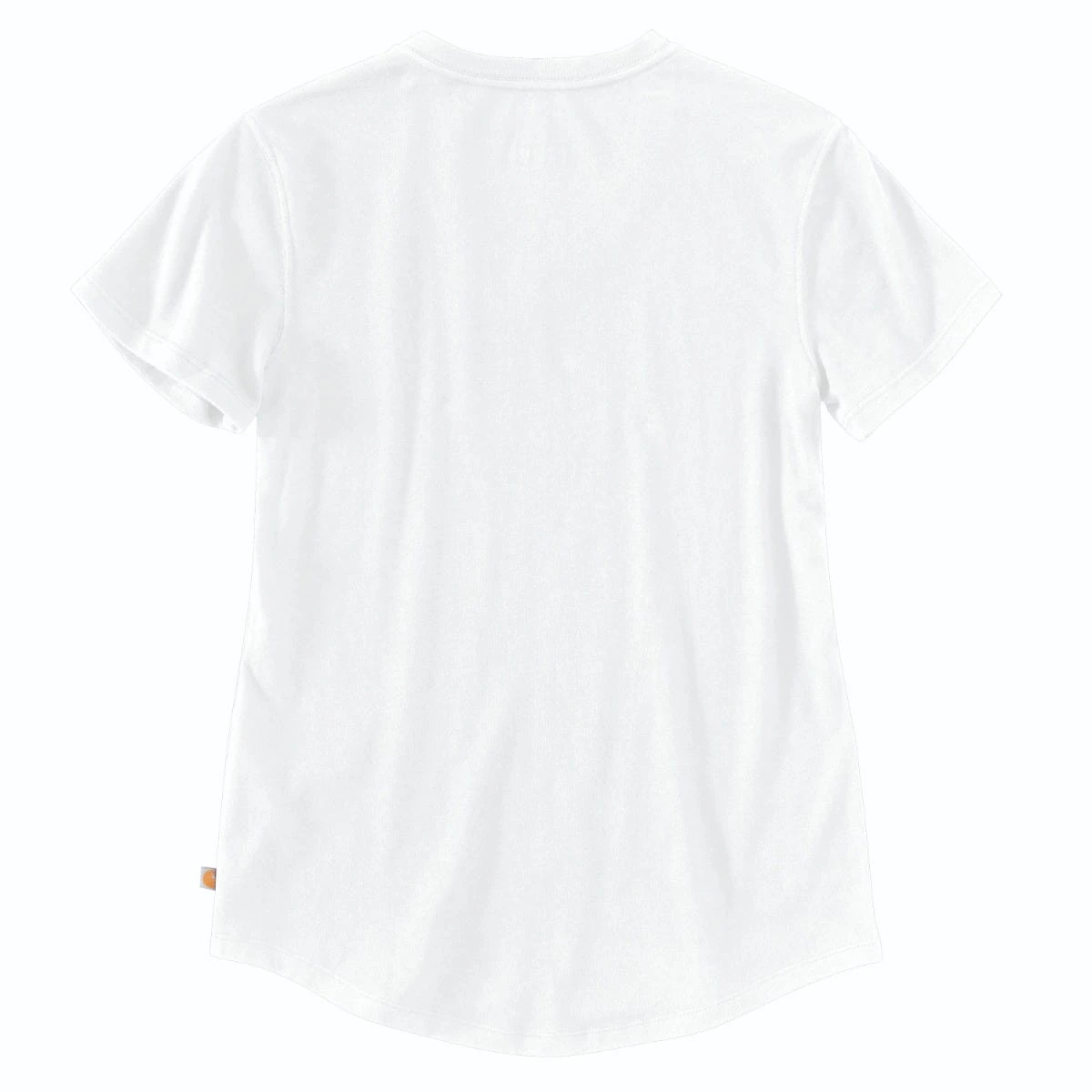 Carhartt Shirts: Women's 104406 WHT White Relaxed Fit V Neck Short Sleeve T-Shirt 4 Carhartt Shirts: Women's 104406 WHT White Relaxed Fit V Neck Short Sleeve T-Shirt - Image 2