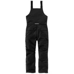 Carhartt Overalls: Men's 104461 N04 Black Yukon Extreme Insulated Bib Overall -Carhartt 104461 n04 back mf20 edited