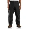 Carhartt Pants: Men's 104675 BLK Black Storm Defender Relaxed Fit Midweight Pant -Carhartt 104675 blk ms22 b 1