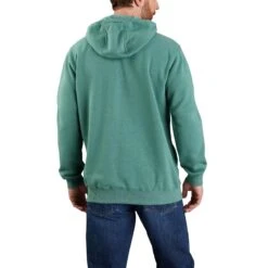 Carhartt Sweatshirts: Men's 105431 L05 Slate Green Heather Defender Loose Fit “C” Logo Graphic Sweatshirt 7 Carhartt Sweatshirts: Men's 105431 L05 Slate Green Heather Defender Loose Fit “C” Logo Graphic Sweatshirt -Carhartt 105431 l05 avb mf22 b 1