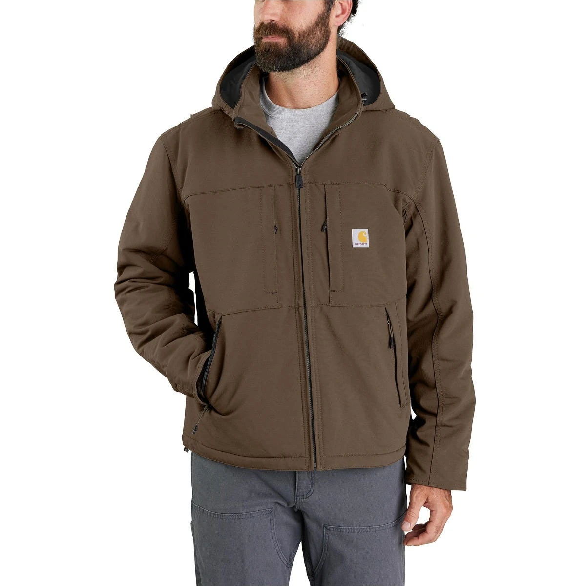 Carhartt Jackets: Men's 106006 205 Coffee Super Dux Relaxed Fit Insulated 3 Warmest Rating Jacket 3 Carhartt Jackets: Men's 106006 205 Coffee Super Dux Relaxed Fit Insulated 3 Warmest Rating Jacket