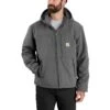 Carhartt Jackets: Men's 106006 STL Steel Super Dux Relaxed Fit Insulated 3 Warmest Rating Jacket -Carhartt 106006 stl mf23 bedit