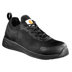 Carhartt 25 Carhartt Boots: Men's CMD3441 Black Force Nano Composite Toe Work Shoe