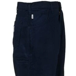 Carhartt Jeans: Men's Navy Flame-Resistant Loose Fit Canvas Jeans FRB159 DNY -Carhartt 2012 09 19 12.26.22