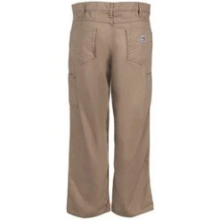 Carhartt Jeans: Men's Khaki Flame-Resistant Canvas Jeans FRB159 GKH -Carhartt 2012 09 19 12.36.08