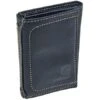 Carhartt Wallets: B000020900199 Black Pebble Leather Trifold Wallet -Carhartt 61 2200 30blk carharttp 01