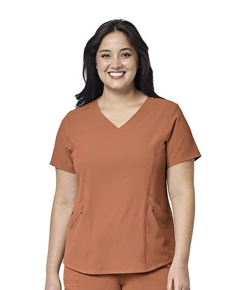 Carhartt Scrubs: Women's 6134 Clay V-Neck Scrub Top 3 Carhartt Scrubs: Women's 6134 Clay V-Neck Scrub Top