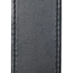 Carhartt Belts: Men's Black A000551100 Leather Jean Belt -Carhartt a0005511001 carh belt womens jean black 6 detail