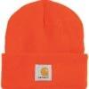 Carhartt Hats: Bright Orange Acrylic Watch Cap A18 BOG 1 Carhartt Hats: Bright Orange Acrylic Watch Cap A18 BOG -Carhartt a18 bog
