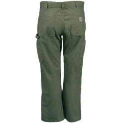 Carhartt Pant: B324 ARG Men's Army Green Relaxed Fit Dungarees