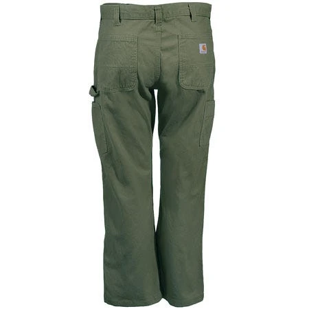 Carhartt Pant: B324 ARG Men's Army Green Relaxed Fit Dungarees 3 Carhartt Pant: B324 ARG Men's Army Green Relaxed Fit Dungarees