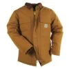 Carhartt Coats: Men's C003 BRN Brown Traditional Arctic Duck Coat -Carhartt c03brn 01 1