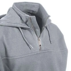 Carhartt Sweatshirts: Men's Heather Grey 100617 034 Rain Defender Hooded Sweatshirt 9 Carhartt Sweatshirts: Men's Heather Grey 100617 034 Rain Defender Hooded Sweatshirt -Carhartt carhartt 100617 472 htr cd 01