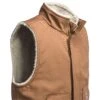 Carhartt Vests: Men's Brown FR 101029 211 Mockneck Vest -Carhartt carhartt 101029 211 cd 01