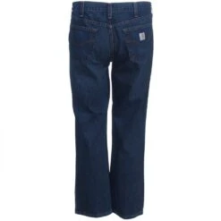 Carhartt Jeans: Men's 101483 968 Dark Blue Bedrock Relaxed Fit Holter Jeans -Carhartt carhartt 101483 968 b 01