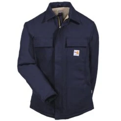 Carhartt Coats: Men's 101618 410 Flame Resistant Cotton Duck Traditional Lined Coat -Carhartt carhartt 101618 410 f 01