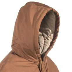 Carhartt Jackets: Men's Cotton Duck 101621 211 Flame Resistant Active Jacket -Carhartt carhartt 101621 211 h 01