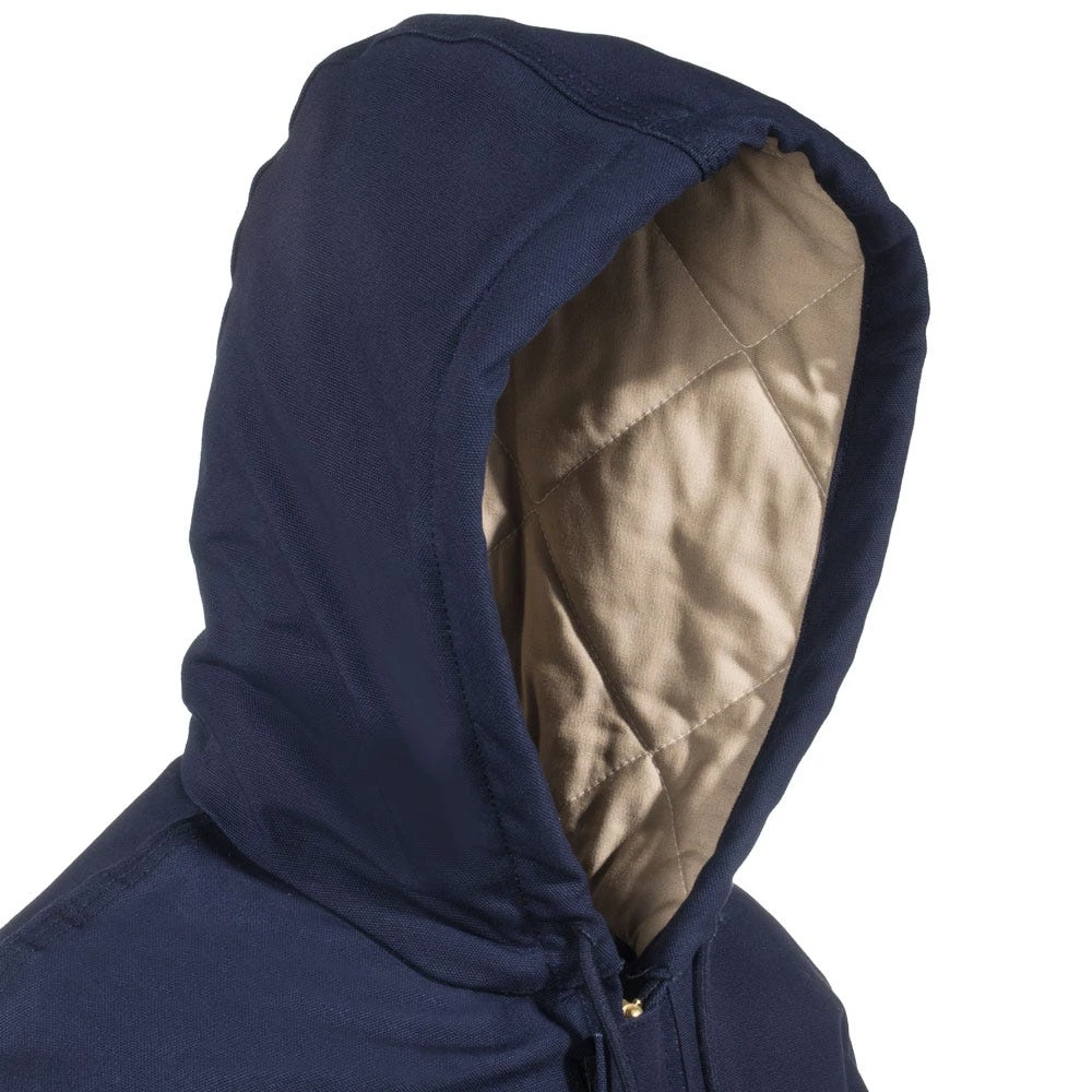 Carhartt Jackets: Men's 101621 410 FR Duck Navy Blue Jacket 6 Carhartt Jackets: Men's 101621 410 FR Duck Navy Blue Jacket - Image 4