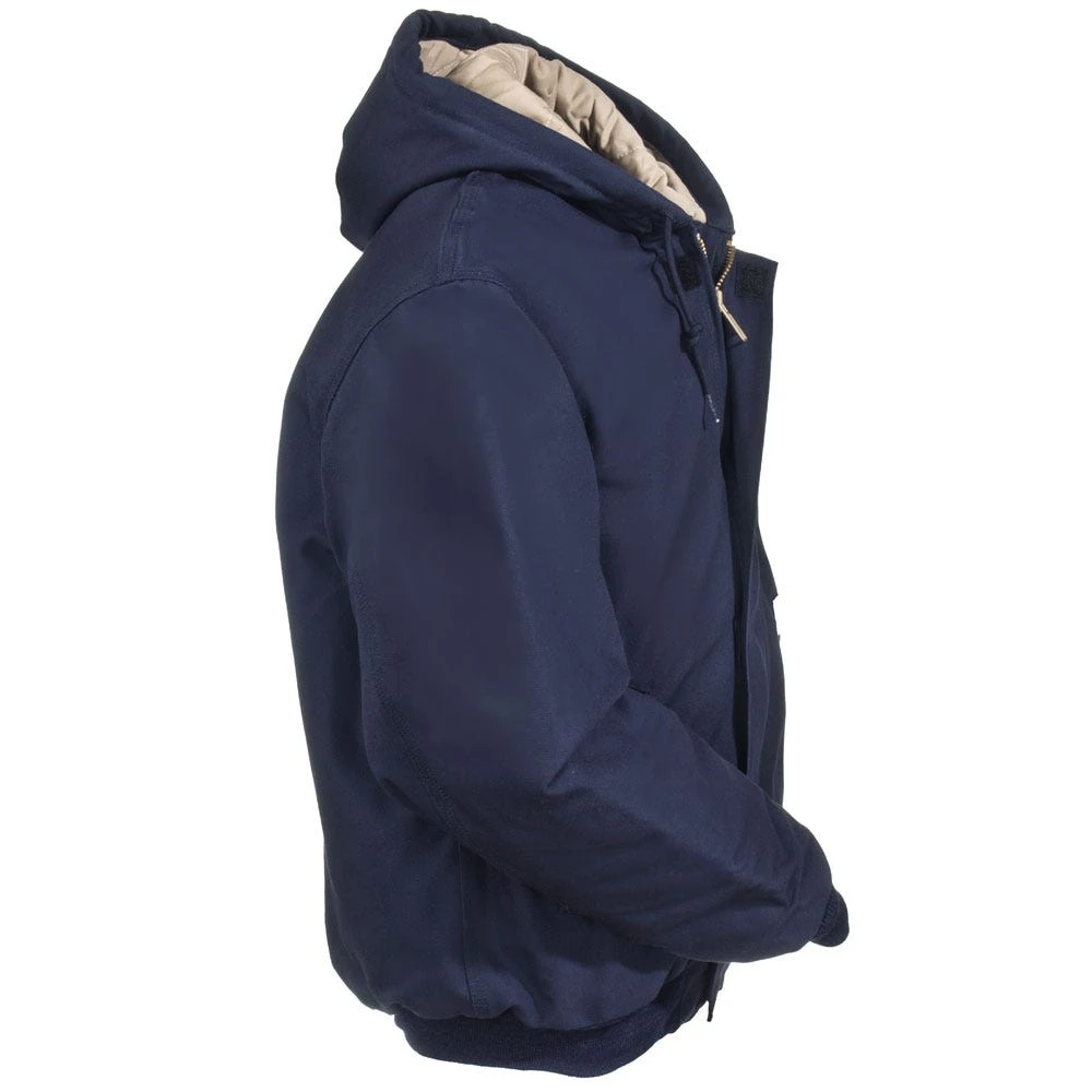 Carhartt Jackets: Men's 101621 410 FR Duck Navy Blue Jacket 7 Carhartt Jackets: Men's 101621 410 FR Duck Navy Blue Jacket - Image 5