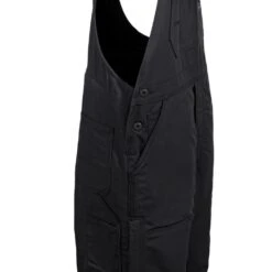 Carhartt Overalls: Men's 101626 001 Black FR Quilt Lined Cotton Duck Bib Overalls -Carhartt carhartt 101627 001 r 01