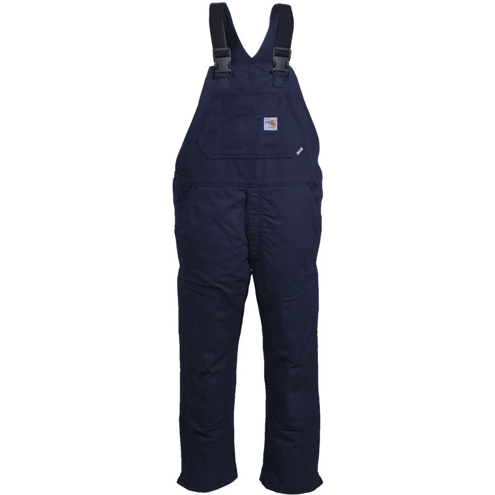 Carhartt Overalls: Men's 101626 410 Flame Resistant Lined Cotton Duck Bib Overalls 4 Carhartt Overalls: Men's 101626 410 Flame Resistant Lined Cotton Duck Bib Overalls - Image 2
