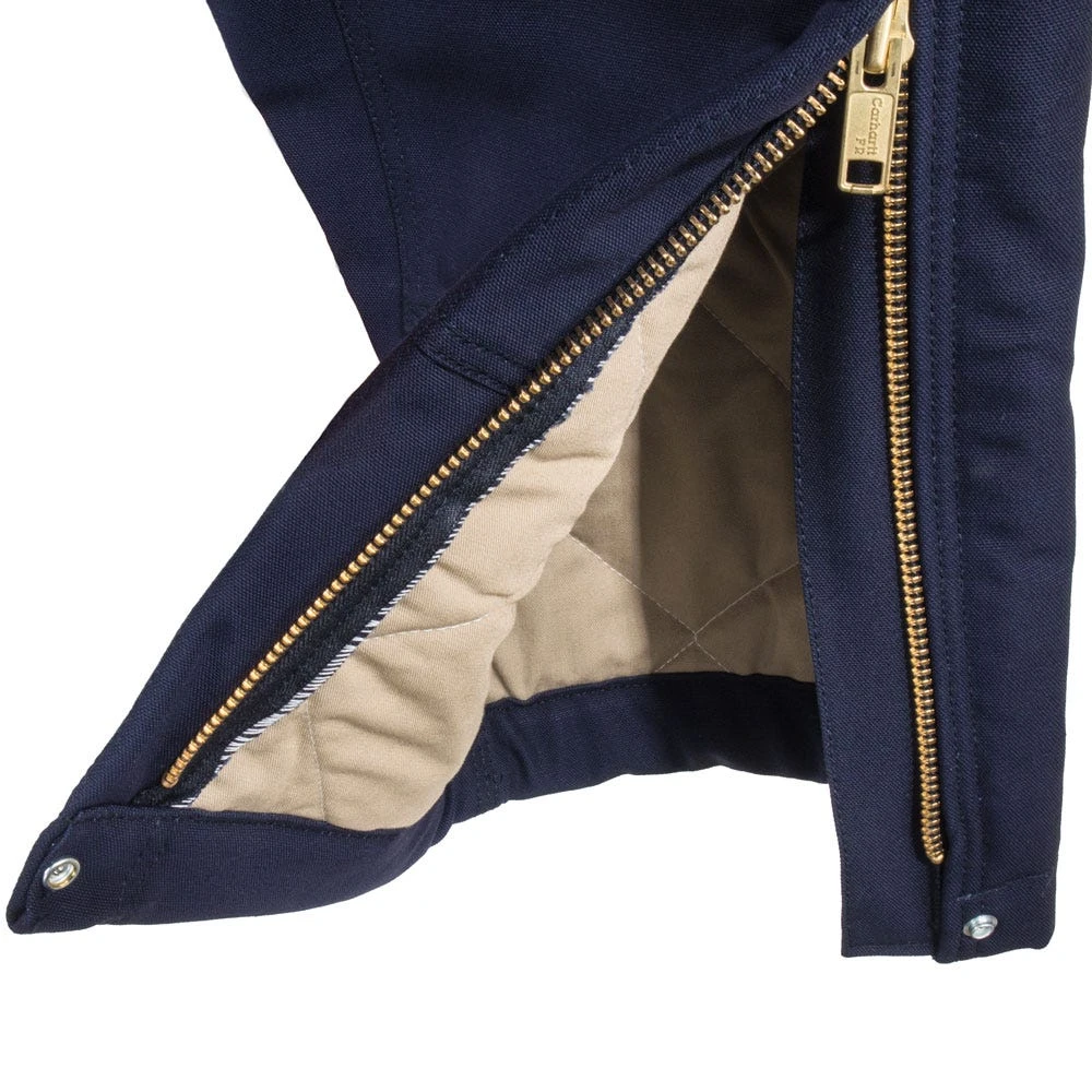 Carhartt Overalls: Men's 101626 410 Flame Resistant Lined Cotton Duck Bib Overalls 7 Carhartt Overalls: Men's 101626 410 Flame Resistant Lined Cotton Duck Bib Overalls - Image 5