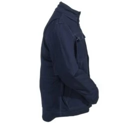 Carhartt Coats: Men's 102182 410 Dark Navy FR Quick Duck Coat -Carhartt carhartt 102182410 r 01