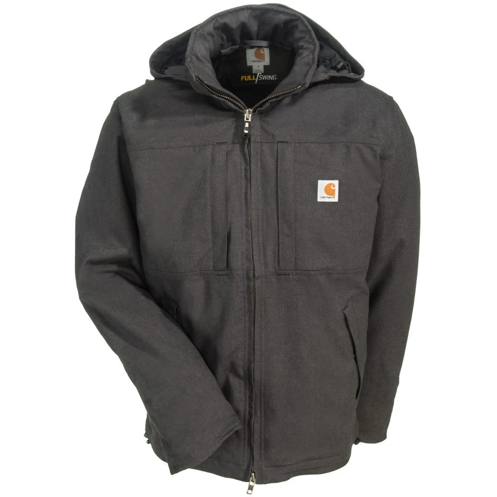Carhartt Jackets: Men's 102207 029 Grey Insulated Water-Repellent Full Swing Cryder Jacket 6 Carhartt Jackets: Men's 102207 029 Grey Insulated Water-Repellent Full Swing Cryder Jacket - Image 4