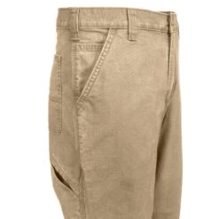 Carhartt Pants: Men's Rugged Flex 102291 253 Dark Khaki Dungarees -Carhartt carhartt 102291 253 r 01 1