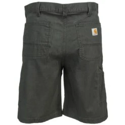 Carhartt Shorts: Men's 102514 039 Gravel Grey Rugged Flex Rigby Canvas Shorts -Carhartt carhartt 102514 039 b 01