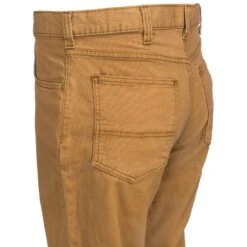 Carhartt Pants: Men's 102517 918 Brown Hickory Rigby Rugged Flex Canvas Five-Pocket Pants -Carhartt carhartt 102517 918 l 01