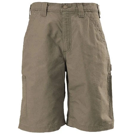 Carhartt Shorts: Men's Light Brown B147 LBR Cotton Canvas Work Shorts 4 Carhartt Shorts: Men's Light Brown B147 LBR Cotton Canvas Work Shorts - Image 2