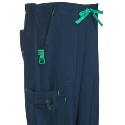 Carhartt Scrubs: Women's C52110 NVY Navy Blue Boot Cut Scrub Pants -Carhartt carhartt c52110a nvy r 01