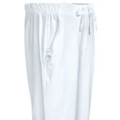 Carhartt Pants: Women's C52210 WHT White Flare Scrub Flat-Front Work Pants -Carhartt carhartt c52210a wht r 01