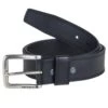 Carhartt Belts: Men's A0005503001 Black Leather Hamilton Belt -Carhartt carhartt ch22504 001 p 01