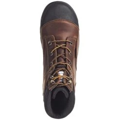 Carhartt Boots: Men's CME6355 Energy 6-Inch Waterproof Composite Toe EH Brown Work Boots -Carhartt carhartt cme6355 t 01