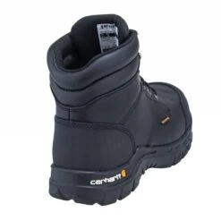 Carhartt Boots: Men's CMF6371 Black 6-Inch Waterproof Composite Toe Rugged Flex EH Boots -Carhartt carhartt cmf 6371 b 01